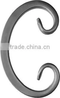Forged Iron Scrolls