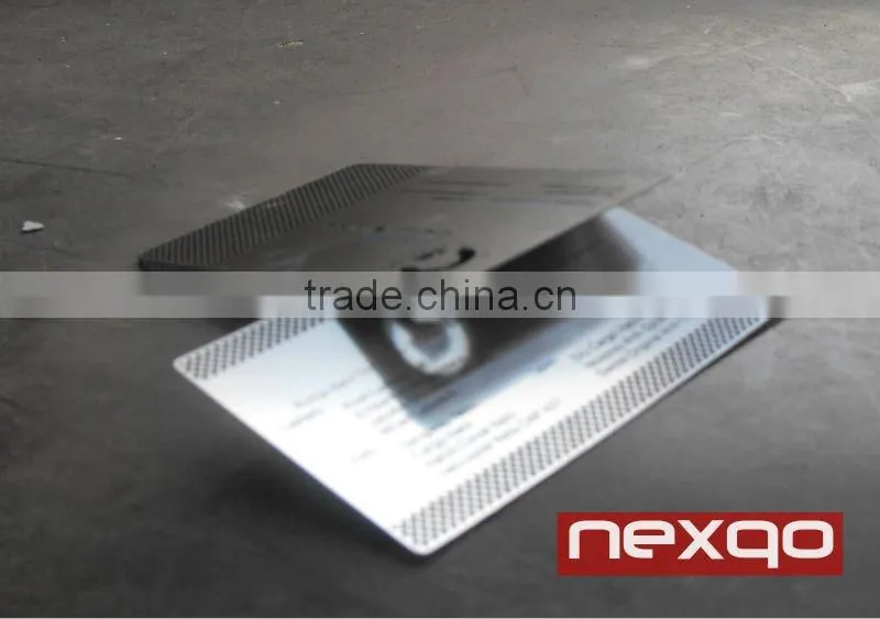 High-end metal business card