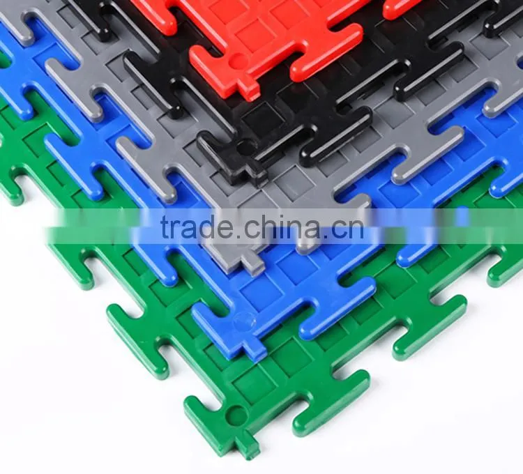 Easy clean heavy duty garage floor mat