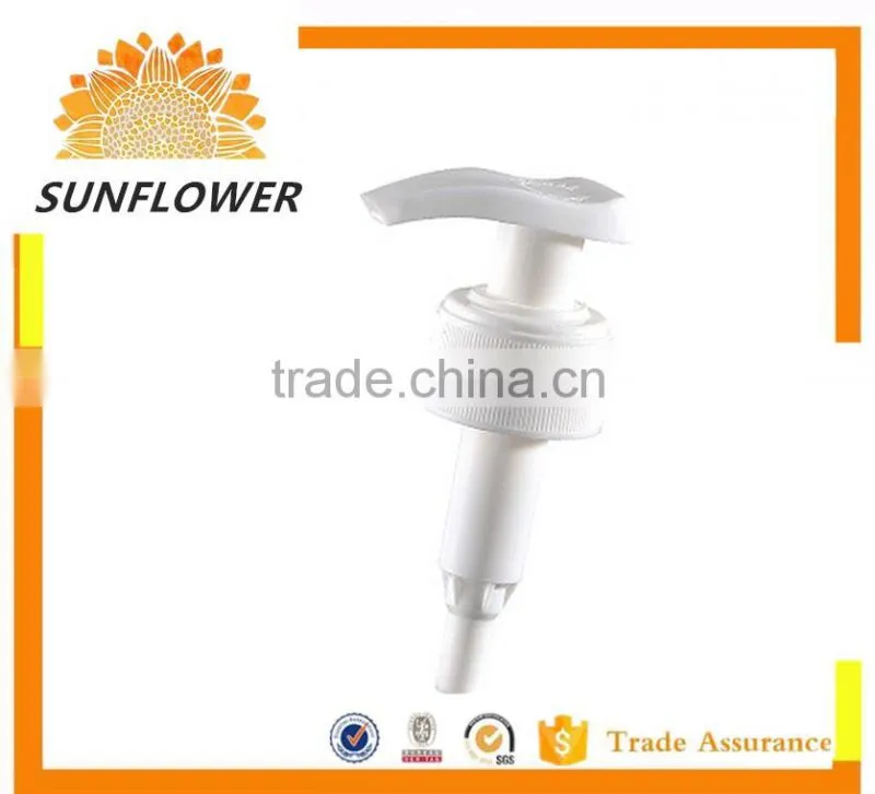 China Factory 28/410 plastic lotion pump for shampoo bottle