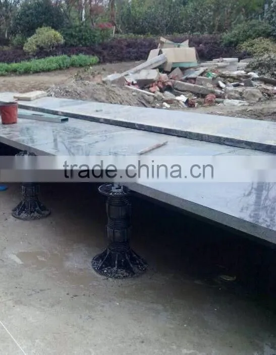 light weight floor mounting system adjustable floor leg pedestals
