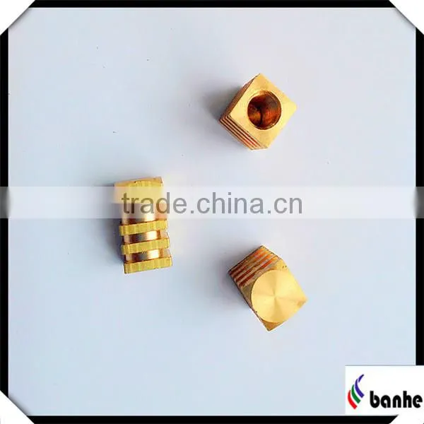 Brass insert nut custom made for pipe fittings