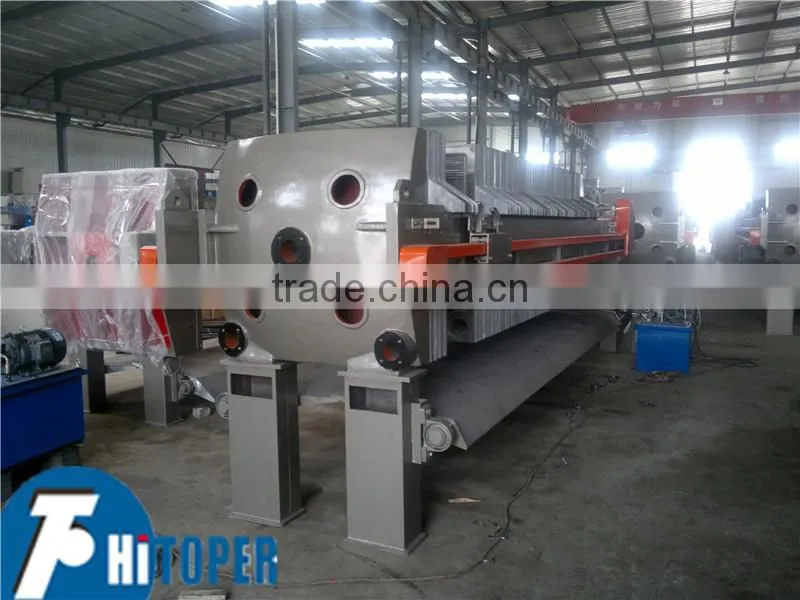 Automatic cast iron plate industrial oil filter of best saled,chamber press filter for sale
