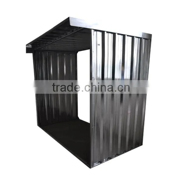 Beautiful appearance China log storage shed for woods