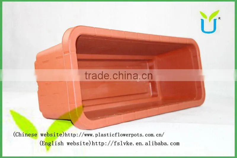 factory wholesale plastic garden planter trough