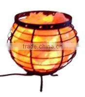 HIMALAYAN BASKET SALT LAMP