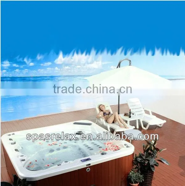 Popular in Europe and Australia S600 Outdoor Family Acrylic Spa Jacuzzy