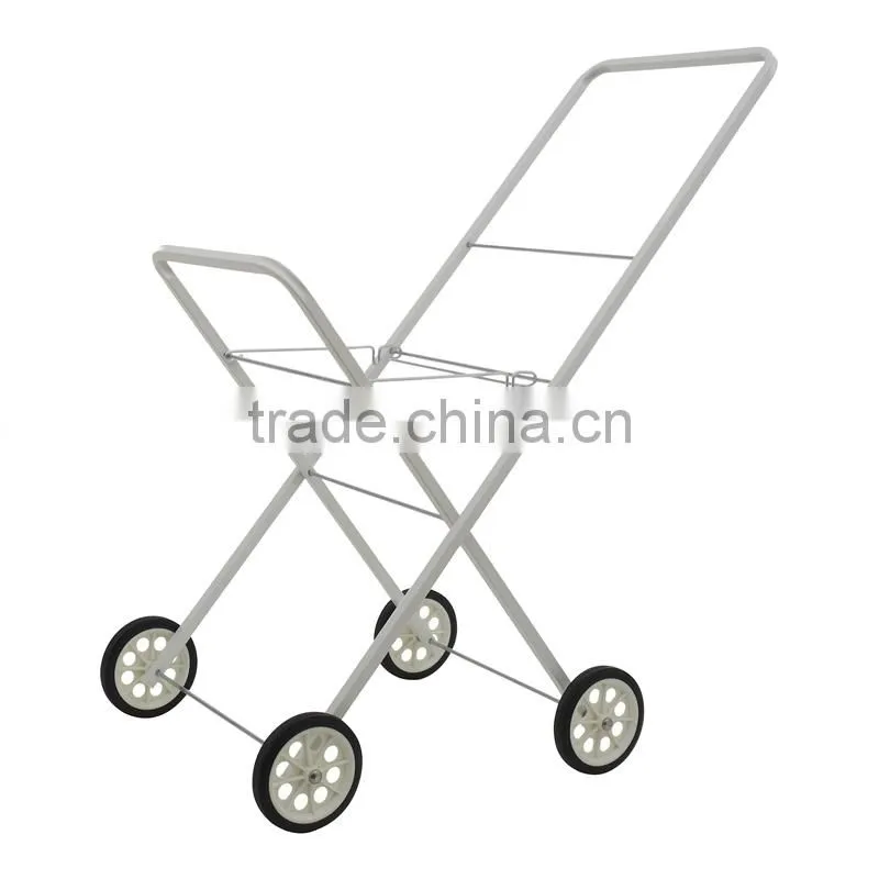 Laundry Clothes Basket Trolley removable basket laundry On Wheels Cart
