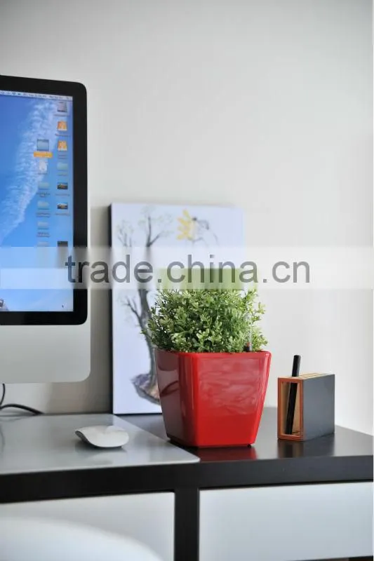 Patented Plastic Balcony Flower Pot,Unique Deck Planter
