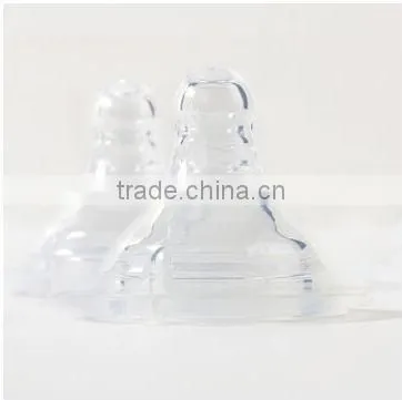 ECO-FRIENDLY silicone nipple for baby feeding