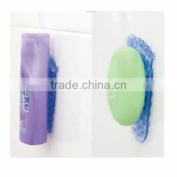 New arrival multifunctional silicone suckers in double-side style for bathroom use