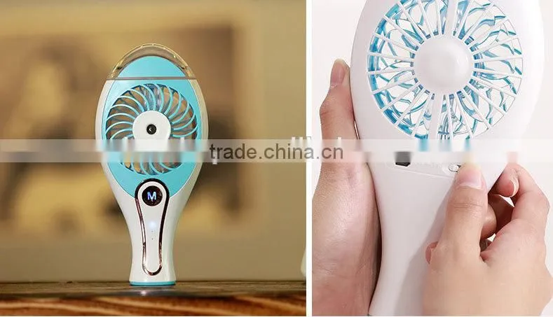USB Charge Mermaid Handheld Air Fan, Mini Calleidic Fan For Female