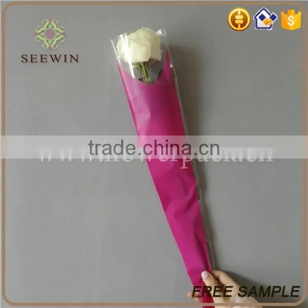 clear single stem plastic sleeve