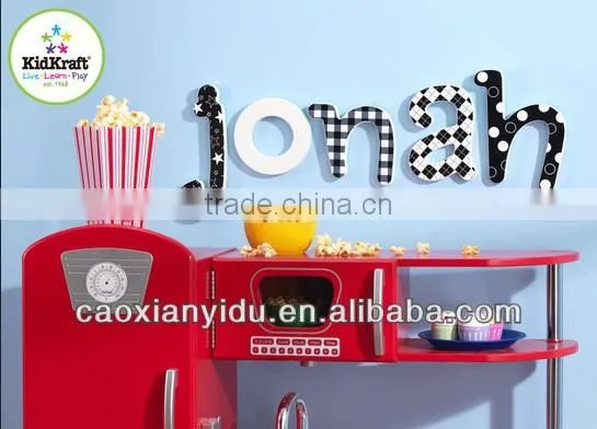 Wooden Decorative Alphabet Gold Letter High Quality 2013 Hot Sell