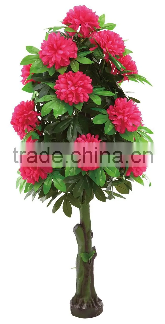 Artificial cherry blossom tree with silk flowers