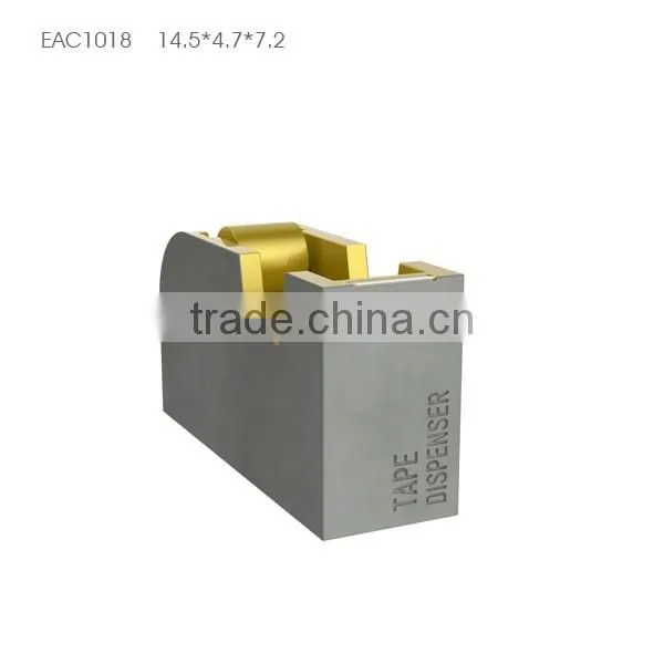Fancy Concrete desk supplies packing tool cement mini tape dispenser