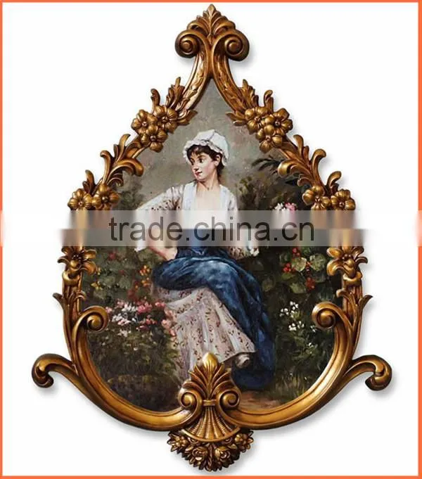 FA-052-01 Leading swan shape wall painting r for home and hotel decor