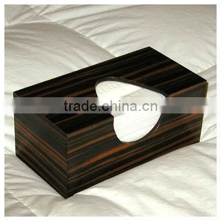 2012 promotion wooden tissue box