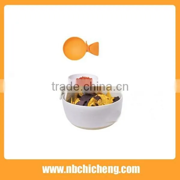 2015 Kitchen Plastic Bowl Clip,Dip Clip Kitchen Bowl