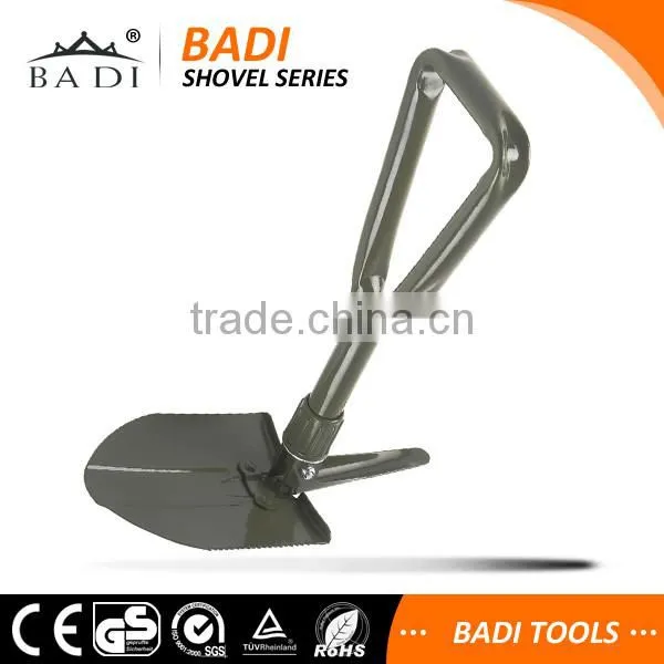 outdoor survival camping pickaxe multi purpose folding shovel