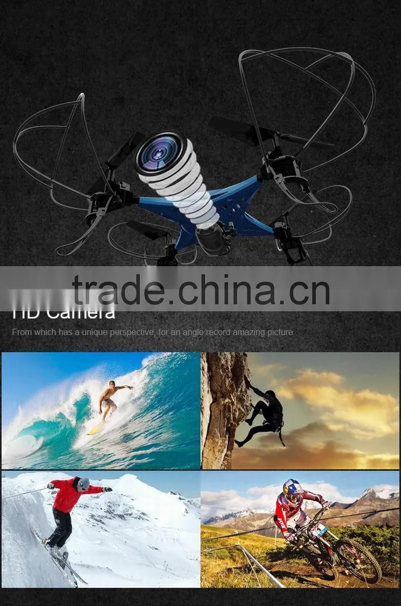 2.4G 4CH Alloy RC drone with WIFI 480P Camera