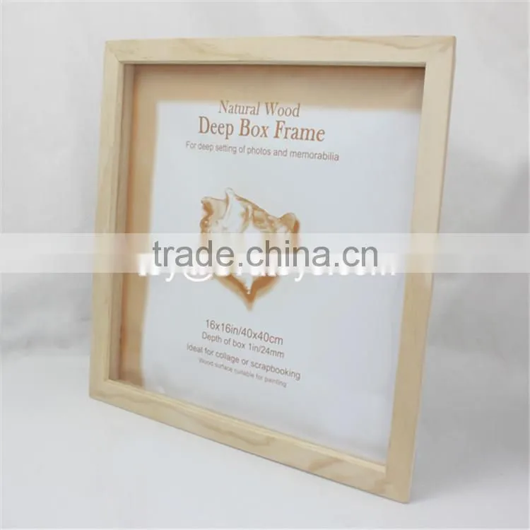 wholesale cheap classic wooden picture frames with customize logo W09A005
