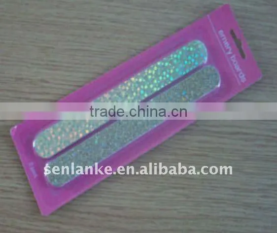 silvery shinning nailfile