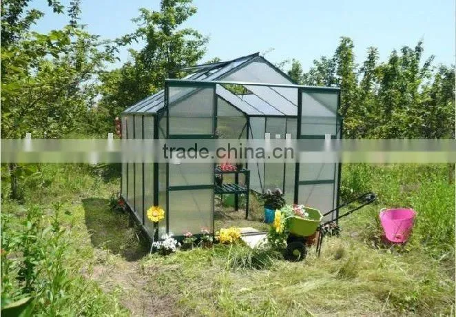 8x10ft walk-in greenhouse