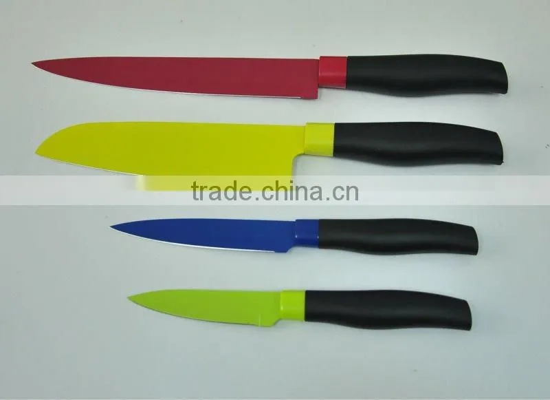 blade non-stick knife set