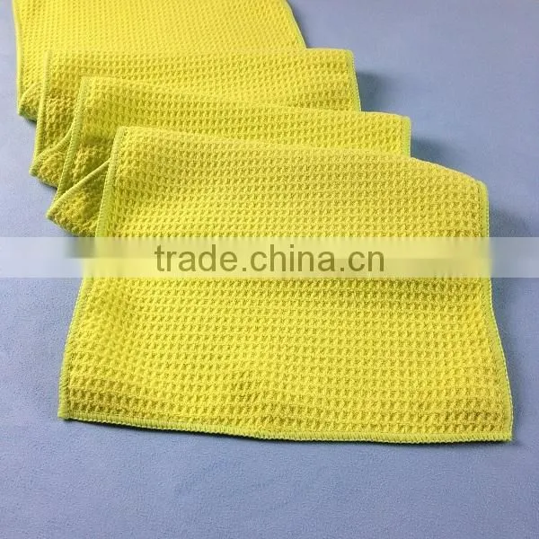 ultra absorbent soft fibre waffle wafle sport towel