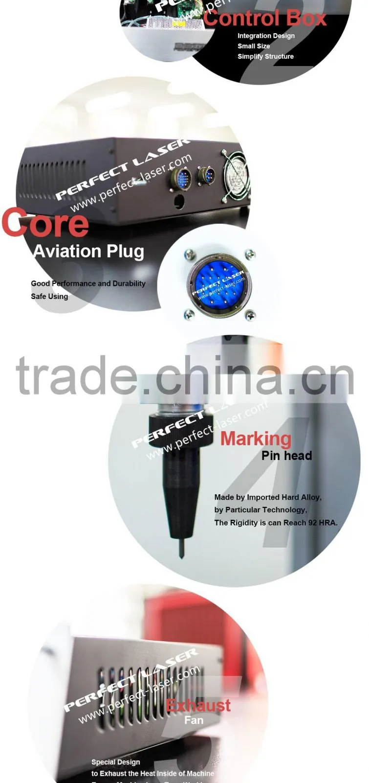 Dot pin graphic dot peen marker device