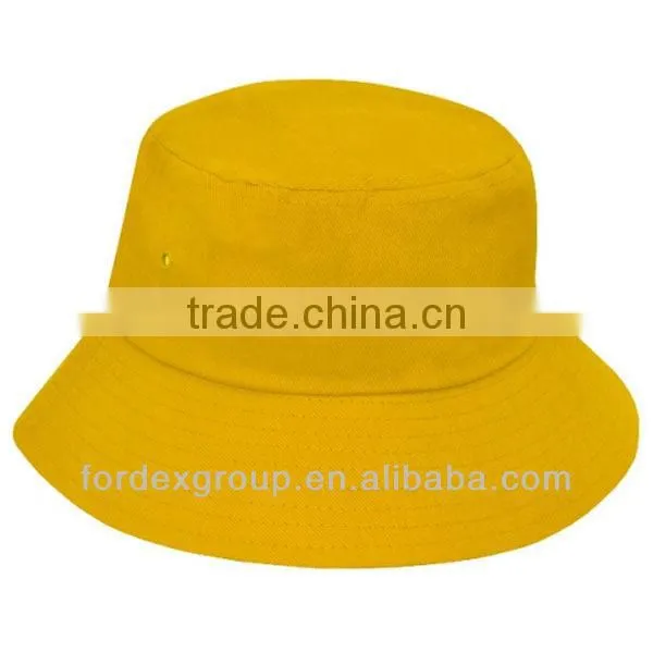 Bucket Hats with Metal Eyelets
