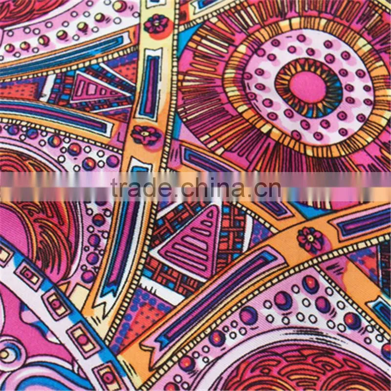 Customized Print Silk Scarf For Women