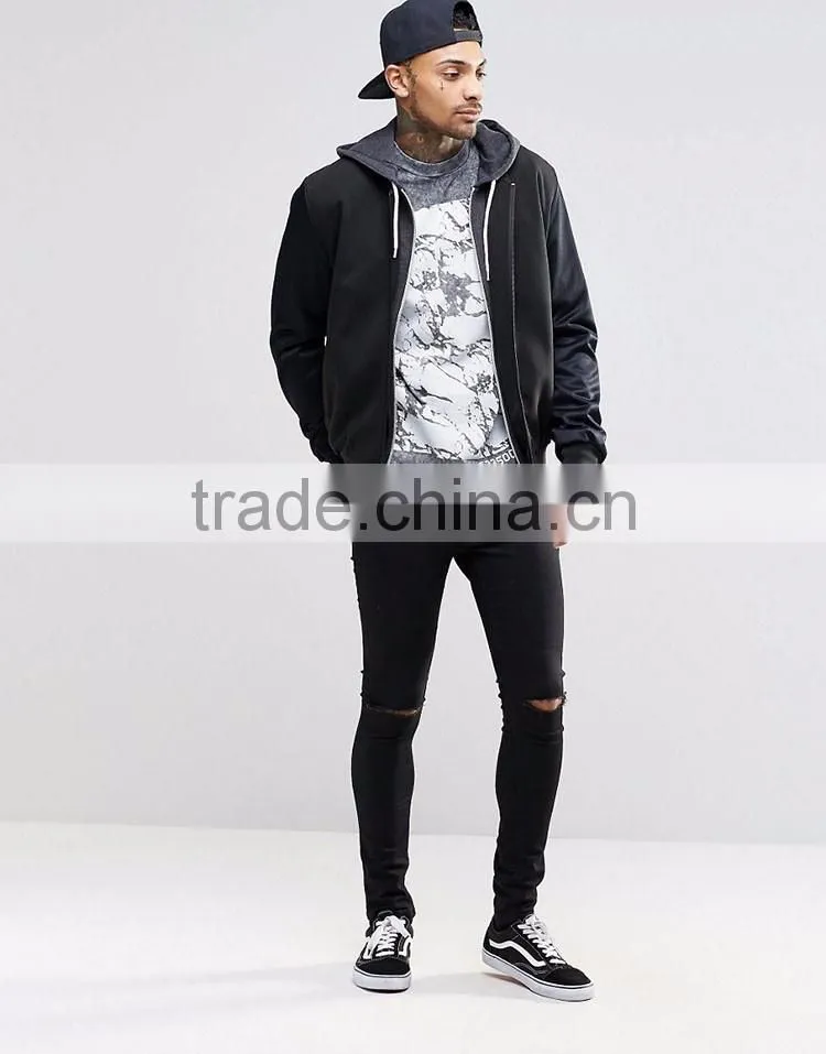 Guangzhou Shandao Fashion Summer Men 180g 95% Cotton 5% Spandex Summer Short Sleeve T Shirt Merchandise