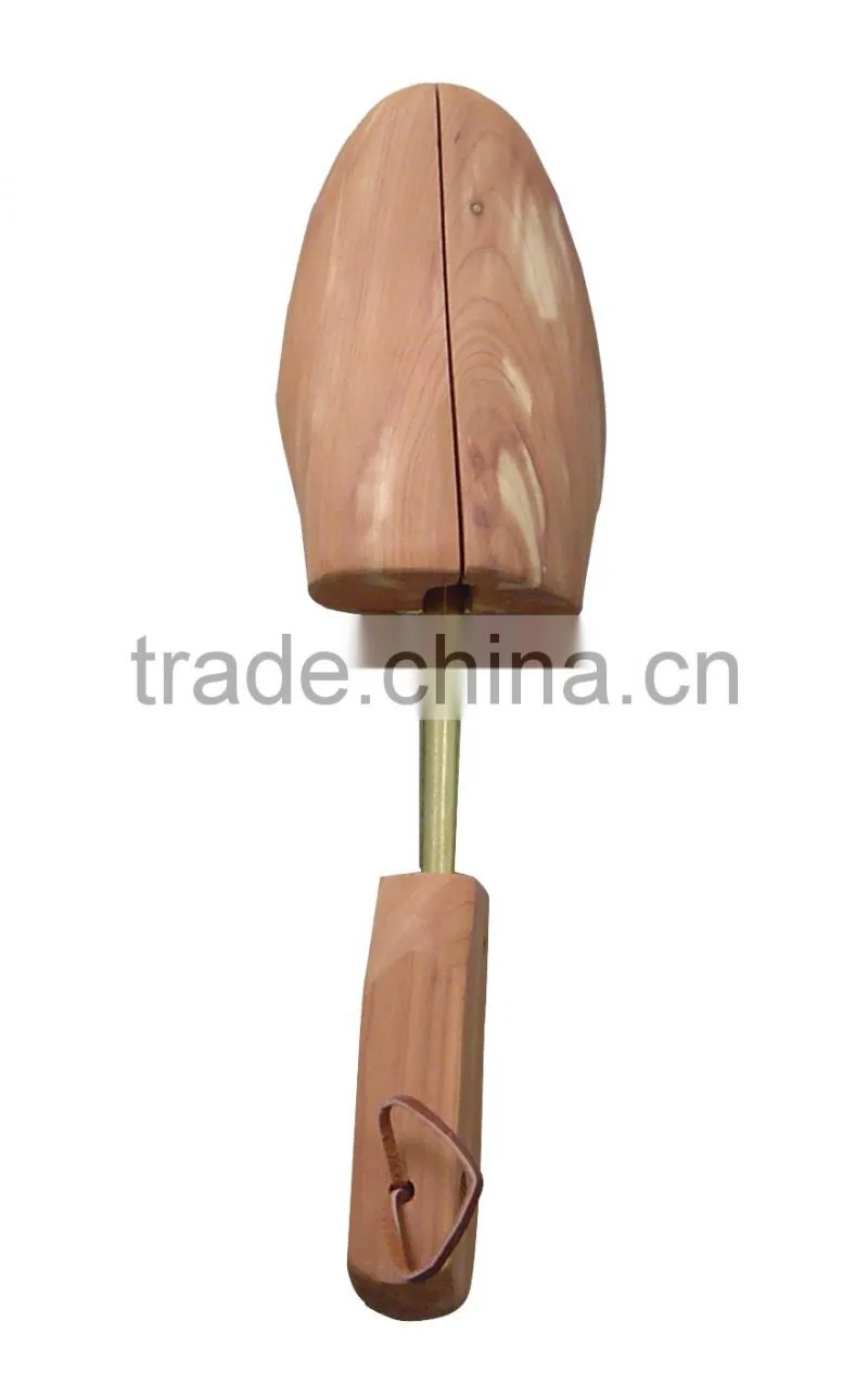 Factory supply different type custom wooden cedar shoe tree