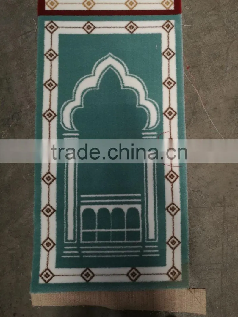 Wilton Moslem rug mosque prayer carpet