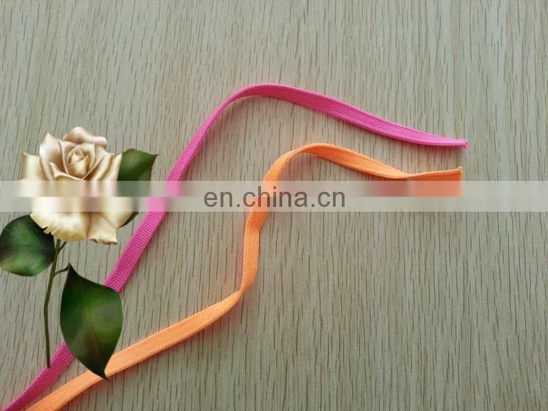 Polyester webbing for garments
