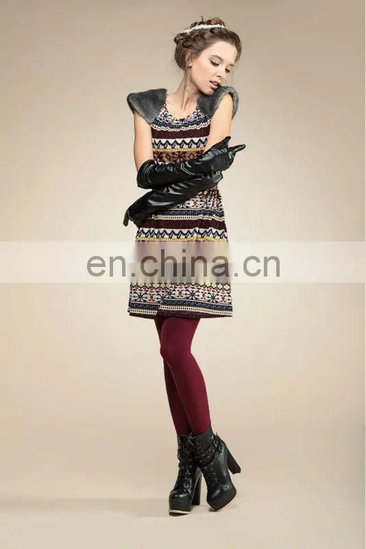 2012 College style new fashion design ethnic dress
