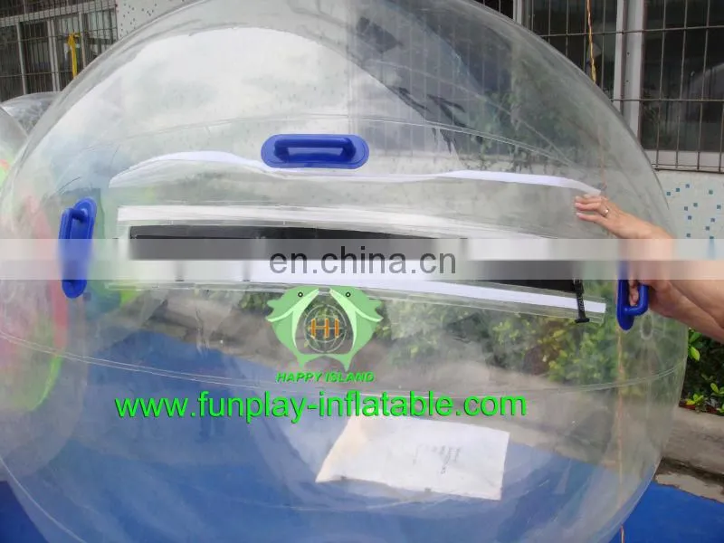 HI 2m DIA 1.0mm Inflatable Water Ball Water Walking Ball For Rental