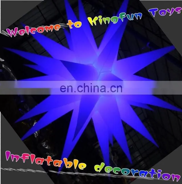1.5M inflatable jellyfish with LED lights