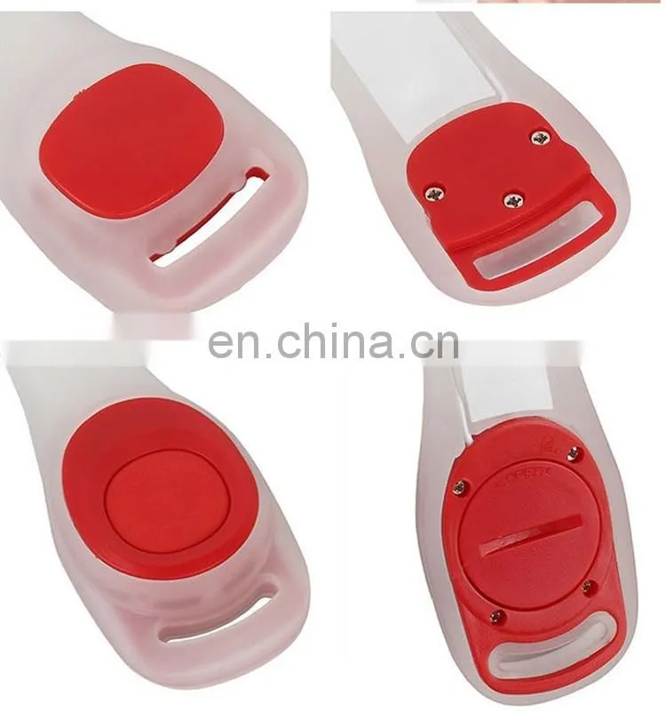 The movement arm tied Leggings with silica gel lamp safety warning lamp, running light ring reflective led belt light