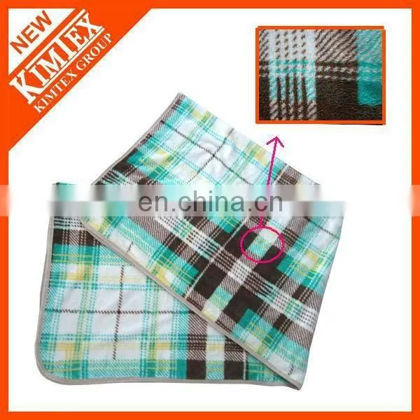 100% polyester fleece light up blankets with your design