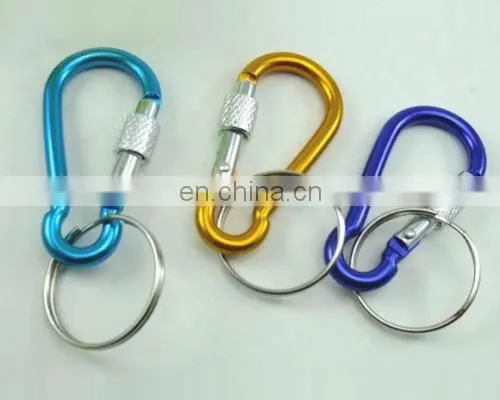 Hot sales Aluminum locking carabiners
