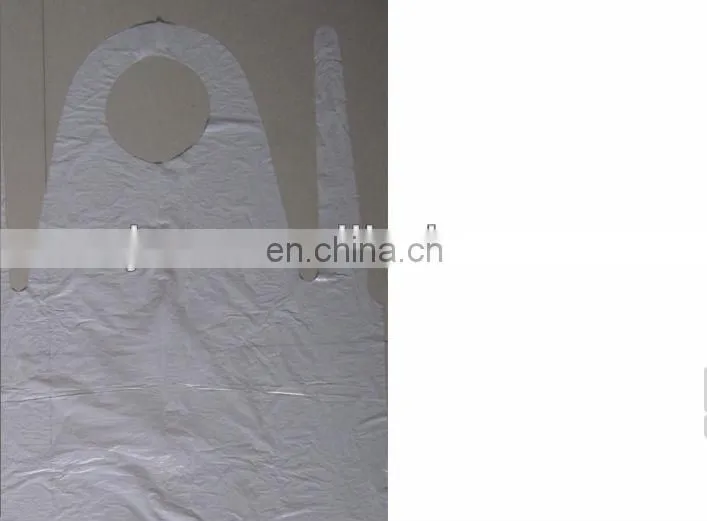Disposable PE apron