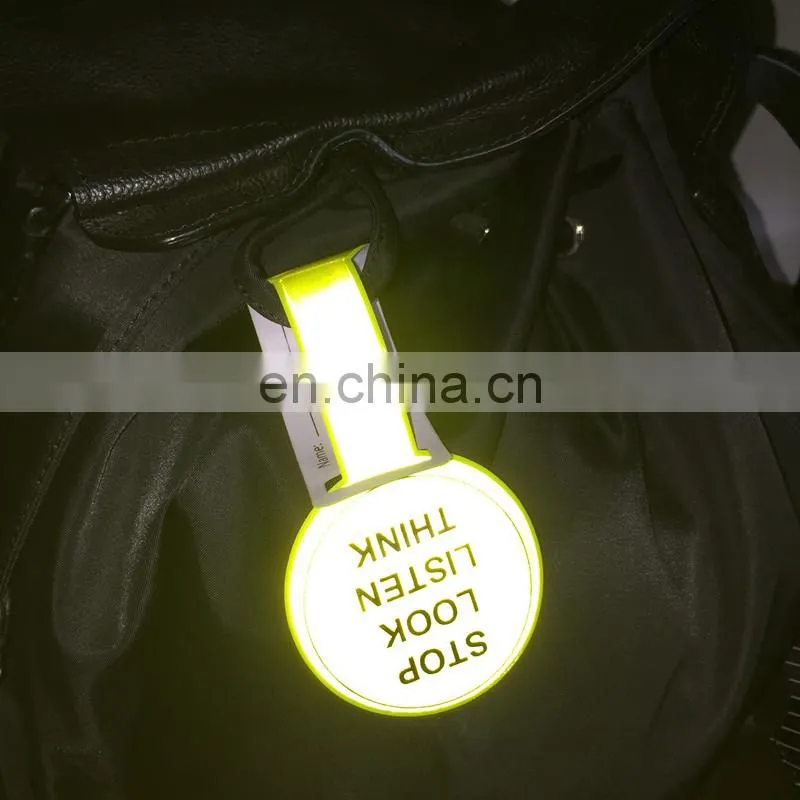 Promotion gifts custom reflective hanger