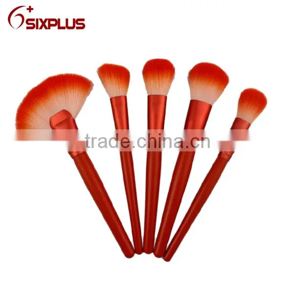 24 pcs new arrival orange professional makeup brush set / face makeup brush / eyebrow makeup brush
