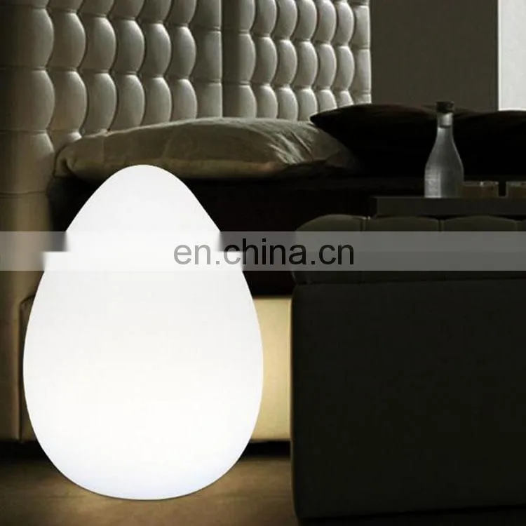 IP 68 IP degree and 16 colors chaneable, Color Floated Led Illuminated egg Ball Light
