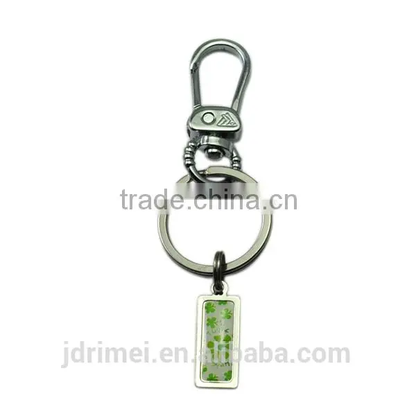 wholesale custom aqua sticker keychain