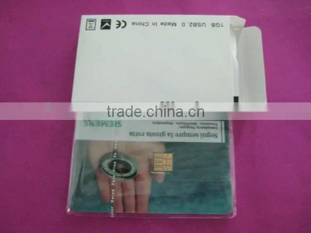 LOGO Printed In Good Quality ATM Card USB Flash Drive