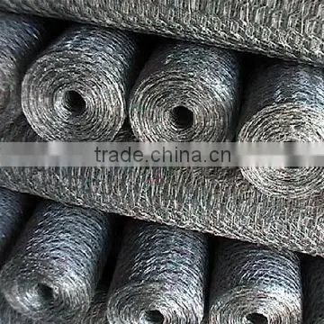 Anping high quality low price hot dipped galvanized hexagonal wire mesh(manufacturer)
